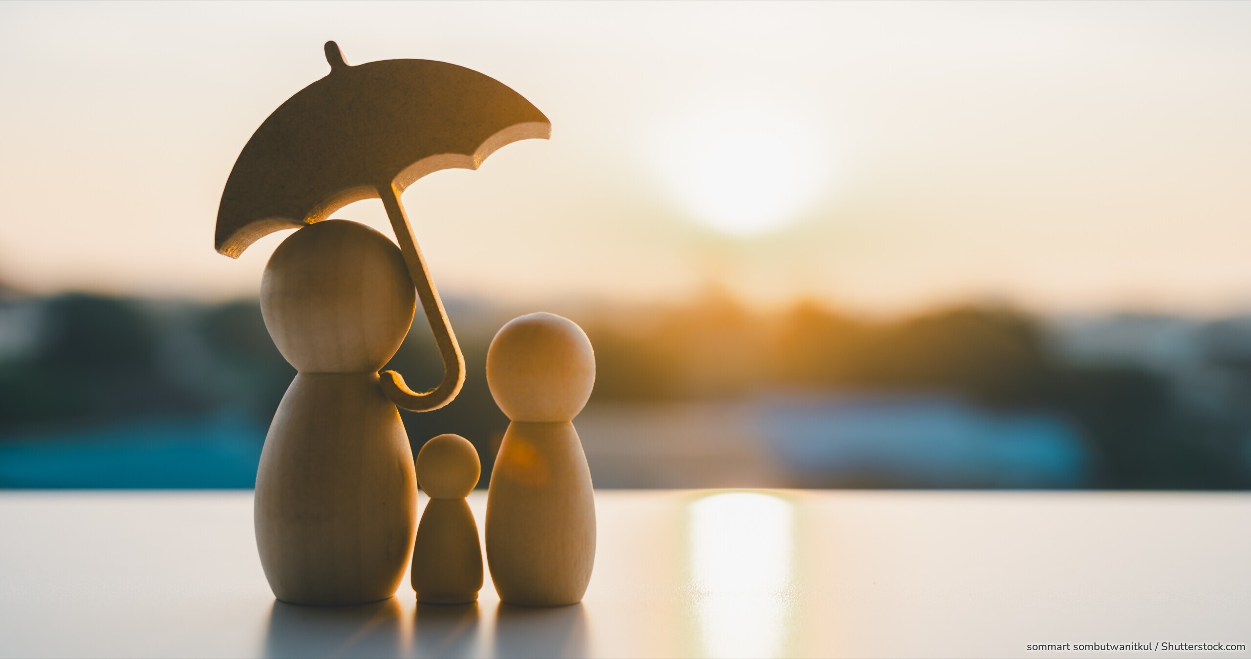 Symbolbild für finanziellen Schutz und Vorsorge