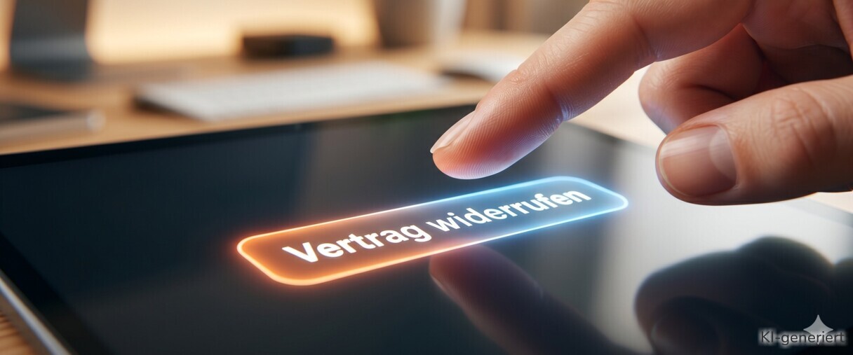 Der Widerrufsbutton wird ab 19. Juni 2026 für Onlineshops verpflichtend.