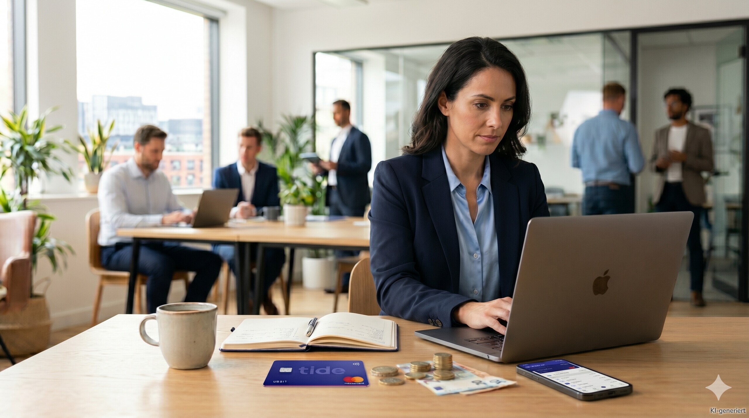 Tide bietet ein Geschäftskonto an.