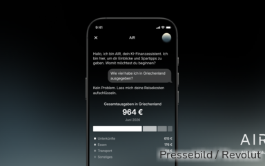 Revolut hat den KI-Assistenten AIR (AI by Revolut) eingeführt.
