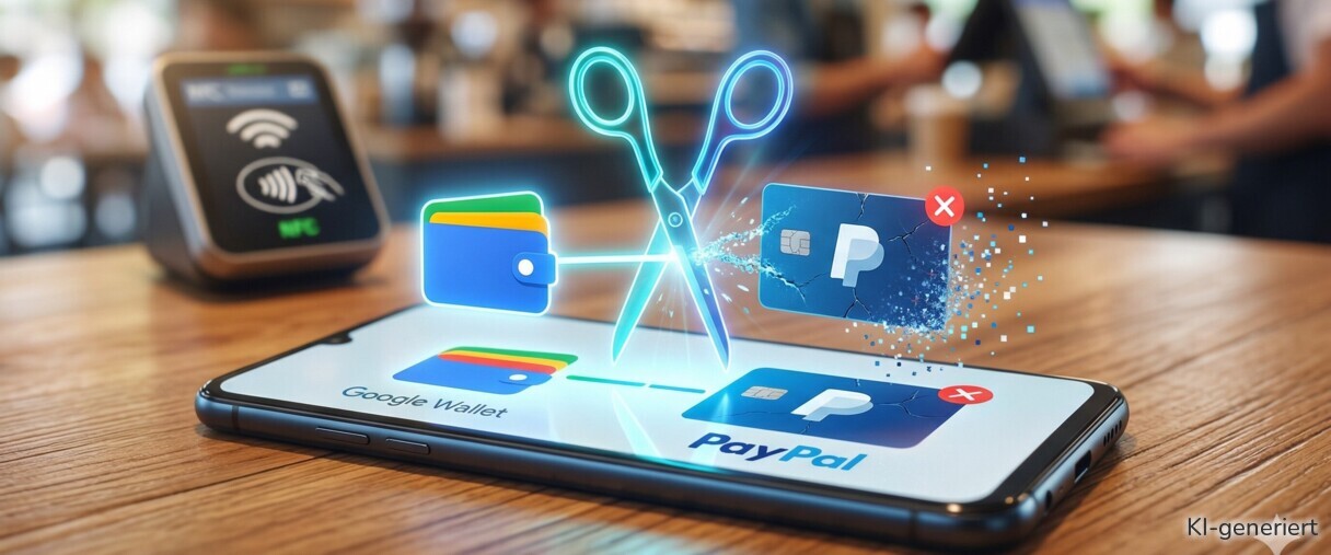 Die Wege von PayPal und Google Wallet trennen sich
