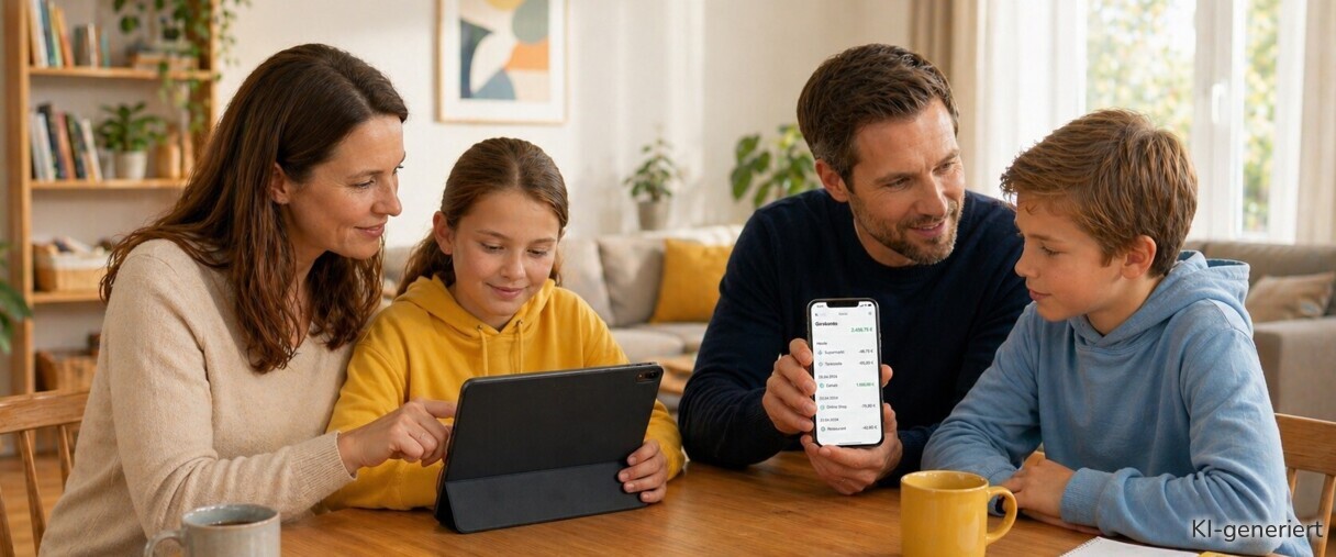 Elternkontrolle ist beim Kinderkonto wichtig.