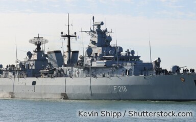 Die deutsche Fregatte "Mecklenburg-Vorpommern" nutzt ein Getriebe von RENK