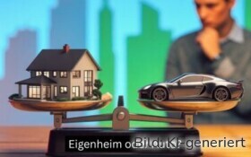 Wer auf das Auto verzichtet, kann sich ein Eigenheim leisten.