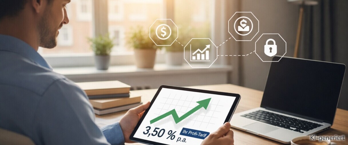 Eine renimierte Bank hebt die Tagesgeld-Zinsen im Business-Bereich deutlich an.