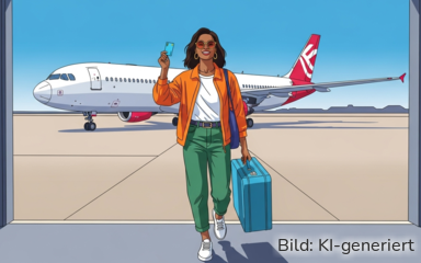 Eine Studie zeigt, dass es teils große Schwankungen bei Flugpreisen gibt. Kreditkarten mit einer Reiseversicherung können Sicherheit bieten.