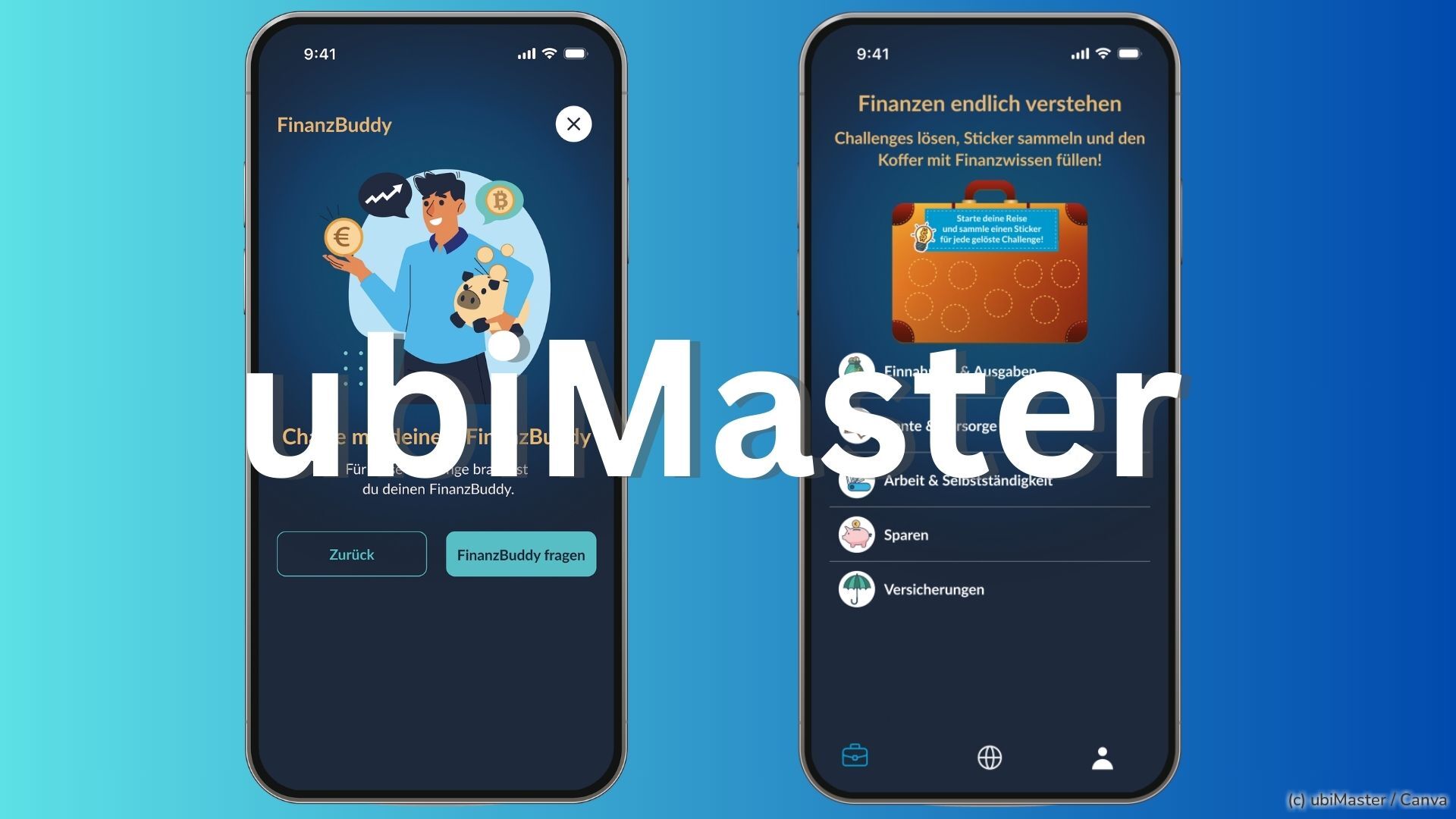 Die Anwendung auf dem Smartphone.