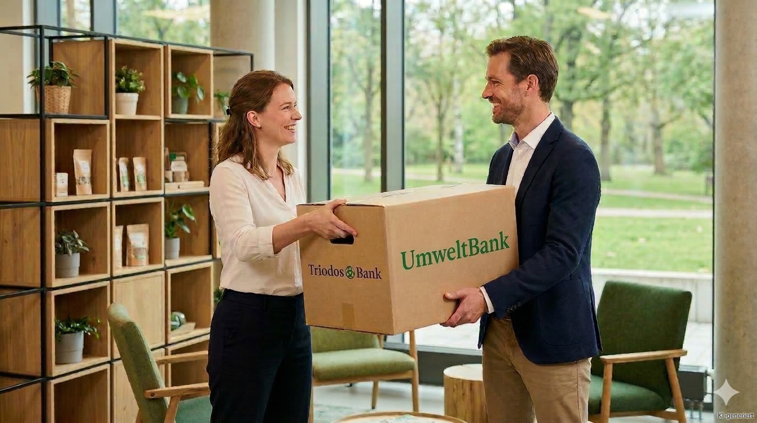 Die Triodos Bank arbeitet bei ihrer Schließung mit der UmweltBank zusammen, damit Ihnen ein einfacher Umzug ermöglicht wird.