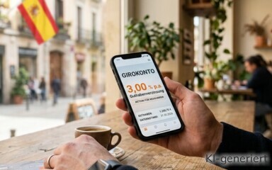 Guthabenverzinsung in Höhe von 3% auf das Girokonto. Eine spanische Bank bietet diese Konditionen an.