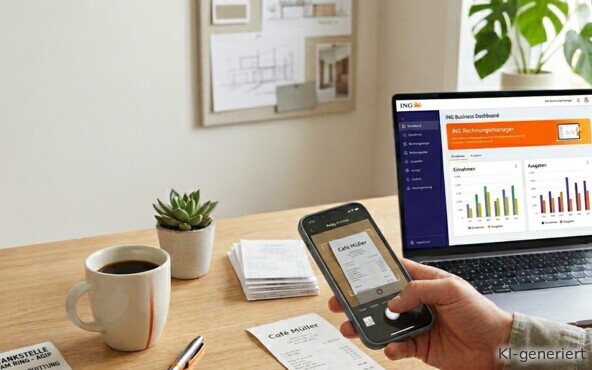 ING startet Rechnungsmanager und bietet 200 Euro Prämie.