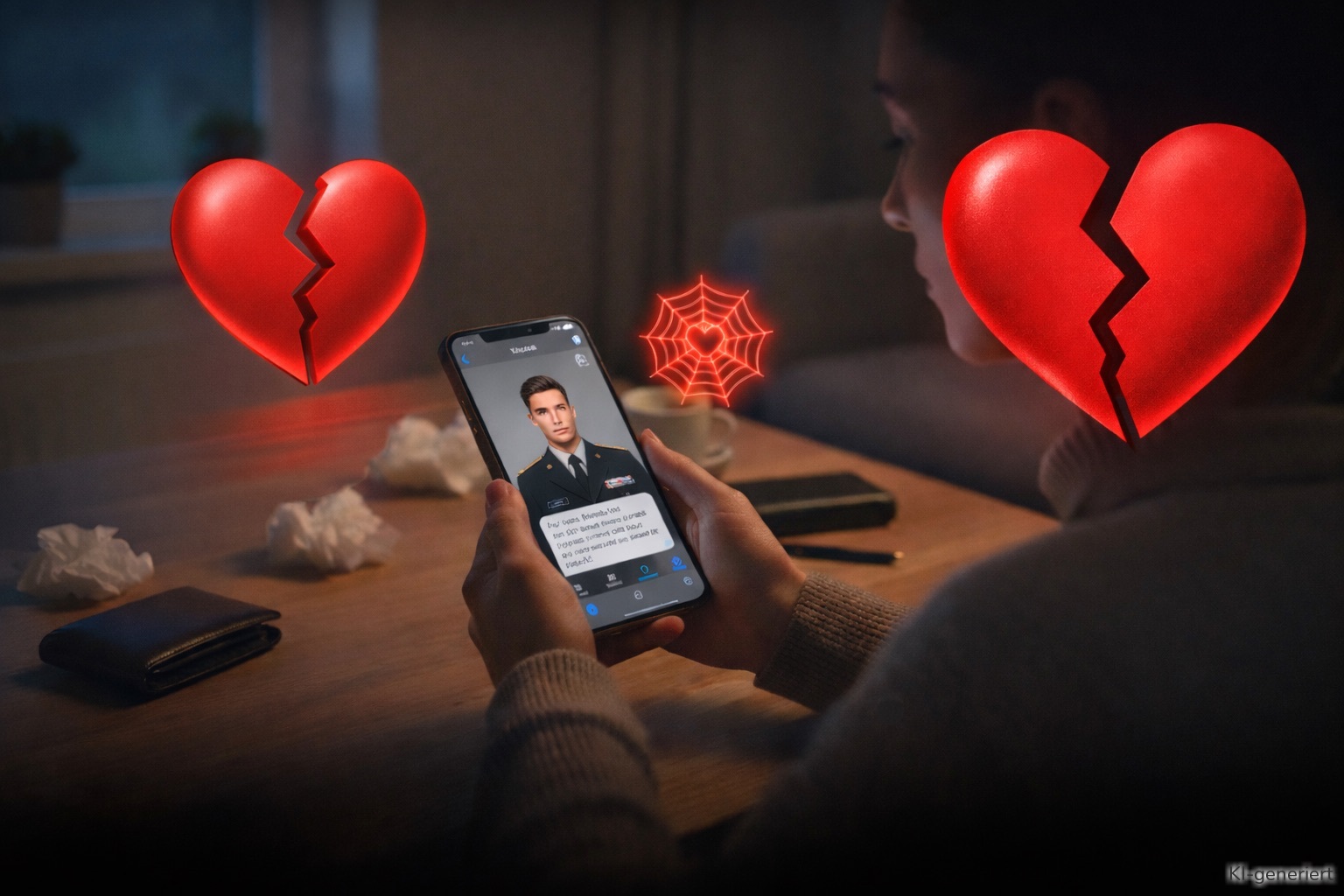 Love Scammer wollen nicht Ihre Liebe, sondern nur Ihr Geld.