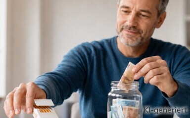 Man kann viel Geld sparen, wenn man mit dem Rauchen aufhört und das gesparte Geld als Tages- oder Festgeld anlegt.