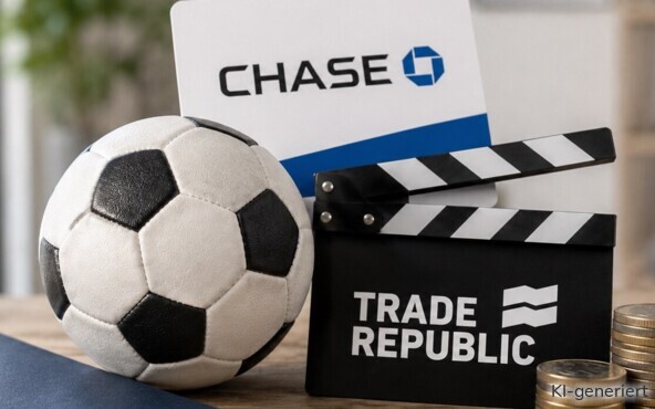 Chase und Trade Republic werben mit Promis. Ist das sinnvoll? 
