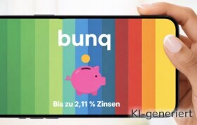 Die Neobank bunq führt Festgeld ein.