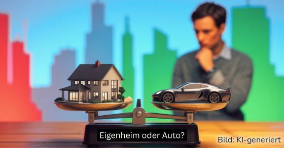 Wer auf das Auto verzichtet, kann sich ein Eigenheim leisten.