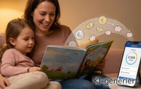 Mit der Book Play-App Guthaben für das Kinderkonto der BBBank sammeln.