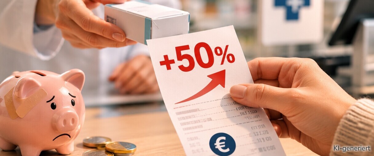 Es soll eine GKV-Reform geben. Unter anderem sollen die Zuzahlungen um 50 % steigen.