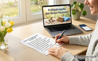 Den Frühjahrsputz bei Ihren Finanzen sollten Sie nicht vergessen.