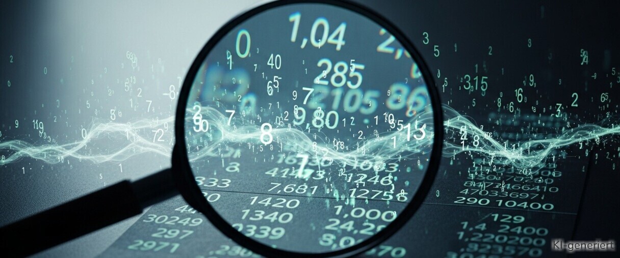 Zahlen unter die Lupe nehmen.