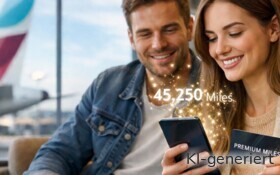 Mit der Eurowings-Kreditkarte können Sie weiterhin Meilen sammeln. Auch nach der Umbenennung von Barclays in easybank.