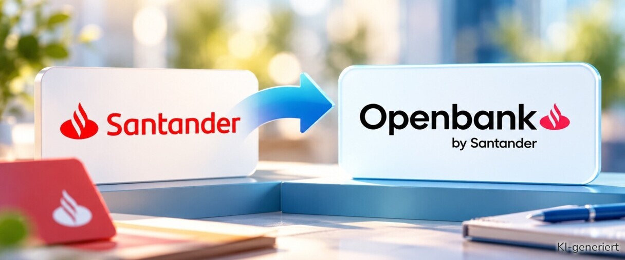 Santander wurde in Openbank Deutschland umbenannt. Auch die Produkte.