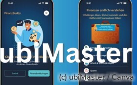 Die Anwendung auf dem Smartphone.