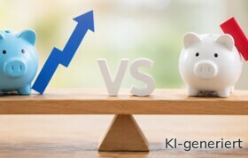 Während die eine Bank ihr Aktionsangebot verbessert, werden die Zinsen der anderen Bank gesenkt. Was bedeutet das?