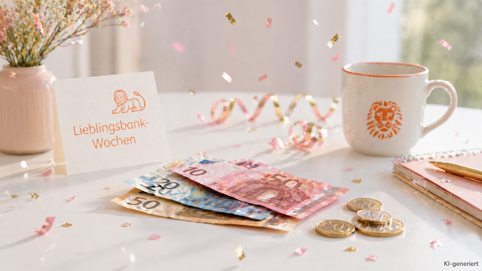 Die ING startet am 30. April 2026 mit den Lieblingsbank-Wochen.