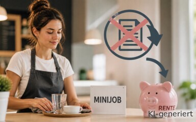 Ab 1. Juli haben Sie die Chance, die Rentenbefreiung für Ihren Minijob zu widerrufen.