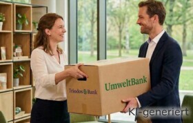 Die Triodos Bank arbeitet bei ihrer Schließung mit der UmweltBank zusammen, damit Ihnen ein einfacher Umzug ermöglicht wird.