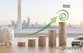 Die Volkswagenbank erhöht die Zinsen für Festgeld und Sparbrief.