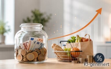 Geld nicht richtig angelegt, verliert an Kaufkraft.