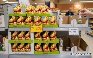 Osterhasen sind 2026 ziemlich teuer.