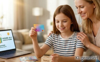 Wir haben uns Kinderkonten mit Startguthaben angeschaut.