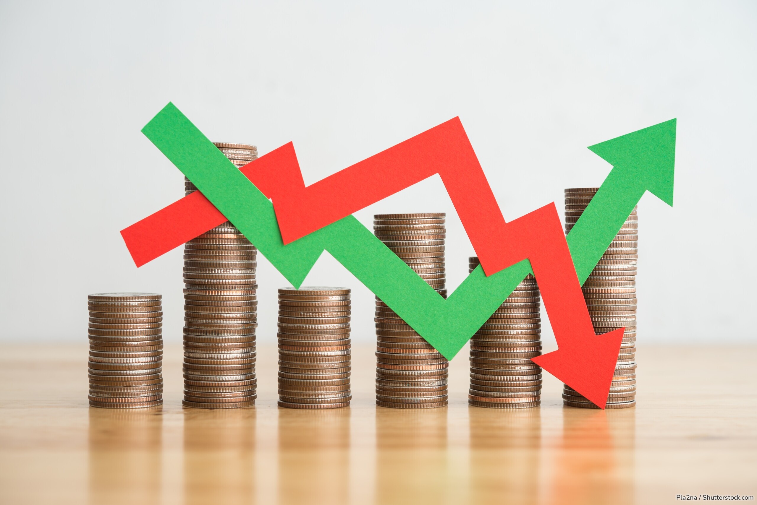 Sparzinsen versus Inflation