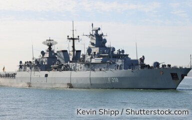 Die deutsche Fregatte "Mecklenburg-Vorpommern" nutzt ein Getriebe von RENK