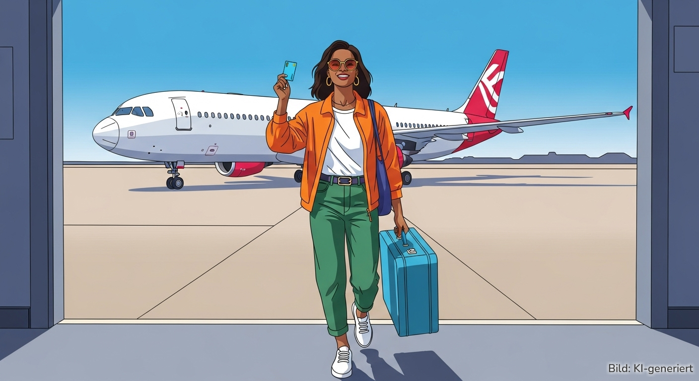 Eine Studie zeigt, dass es teils große Schwankungen bei Flugpreisen gibt. Kreditkarten mit einer Reiseversicherung können Sicherheit bieten.