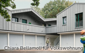 Garagenaufstockung im Quartier der Volkswohnung