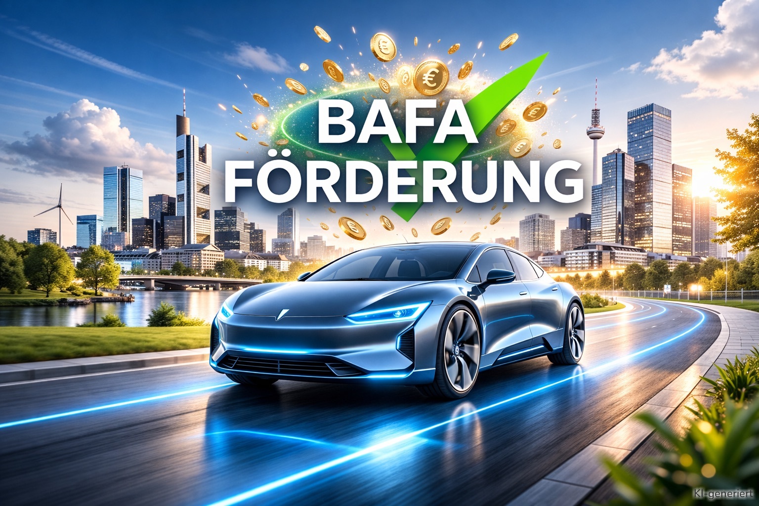 E-Auto-Förderung löst die Bank11 jetzt ganz einfach.