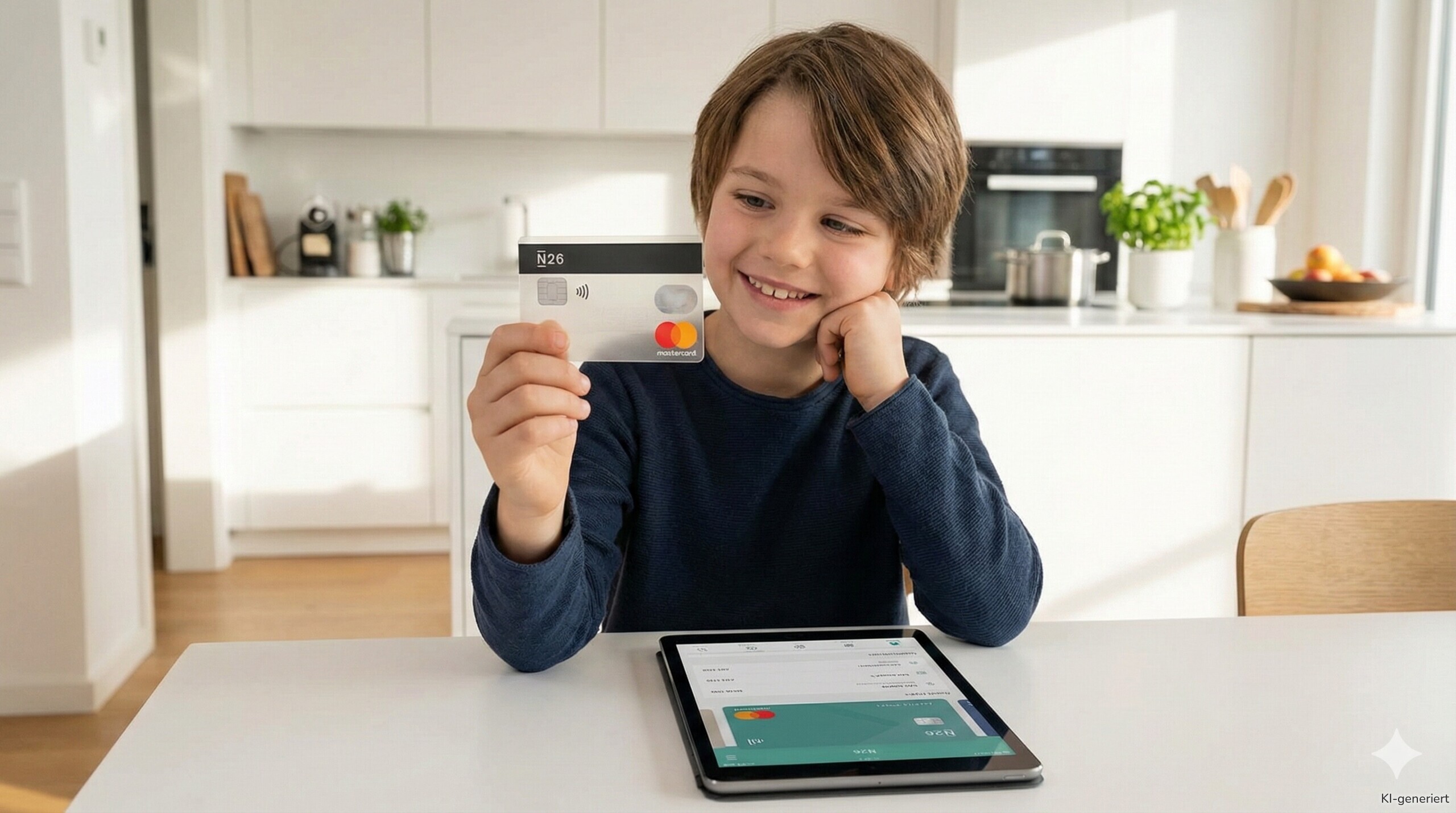 Die N26 bietet jetzt auch eine Option für Kinder zwischen 7 und 18 Jahren.