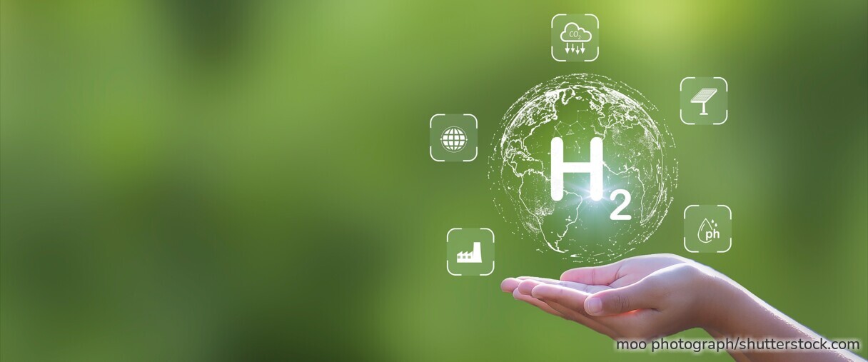 Visualisierung eines unterirdischen Wasserstoffspeichers in Salzkavernen – geplantes SaltHy-Projekt in Harsefeld.