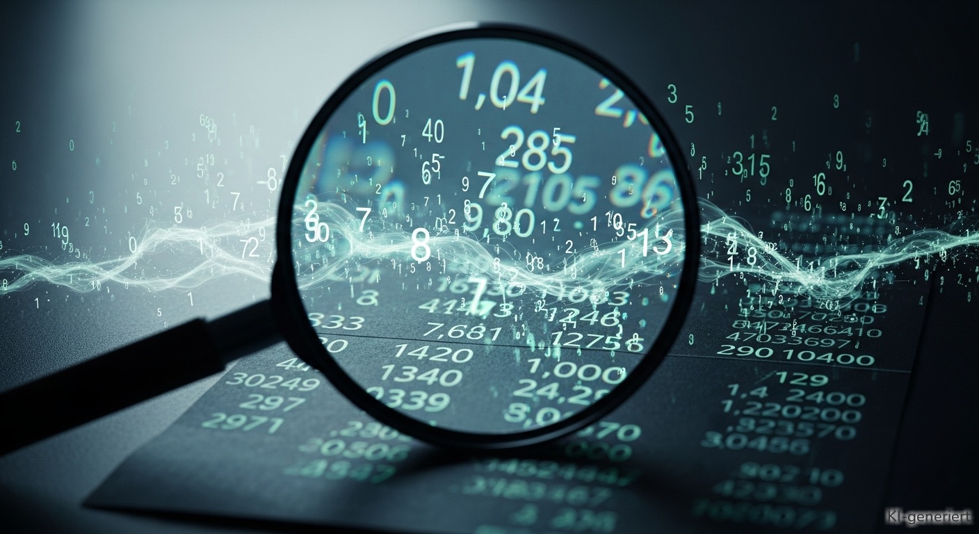 Zahlen unter die Lupe nehmen.