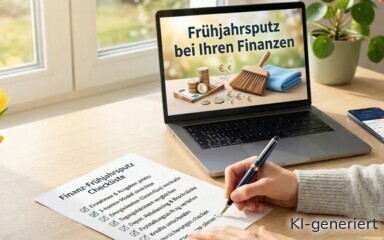 Den Frühjahrsputz bei Ihren Finanzen sollten Sie nicht vergessen.