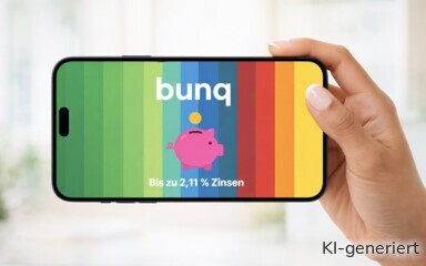 Die Neobank bunq führt Festgeld ein.