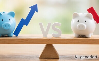 Während die eine Bank ihr Aktionsangebot verbessert, werden die Zinsen der anderen Bank gesenkt. Was bedeutet das?