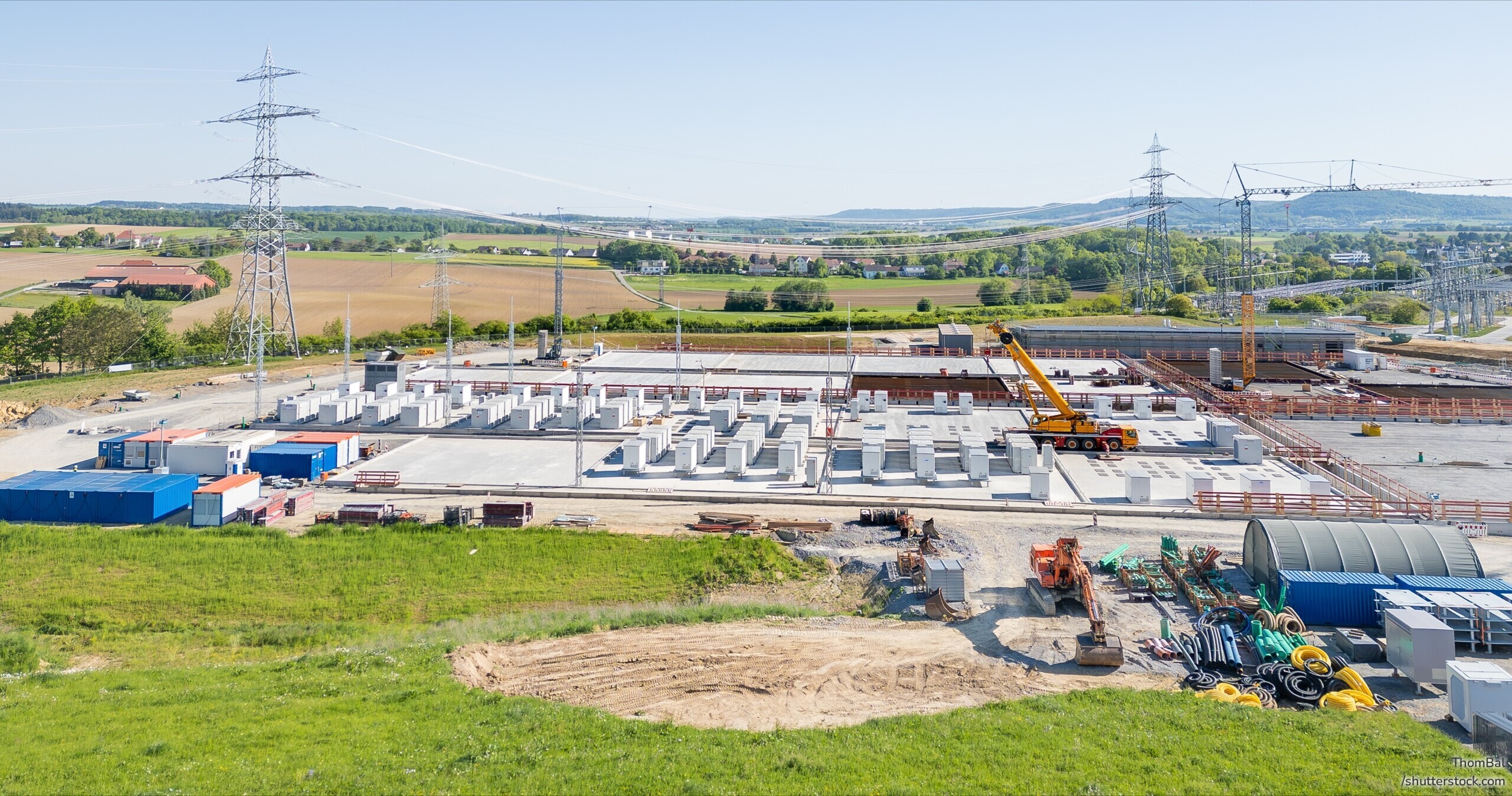 Am ehemaligen Kernkraftwerksstandort Philippsburg plant EnBW einen Großbatteriespeicher mit 800 Megawattstunden Kapazität.