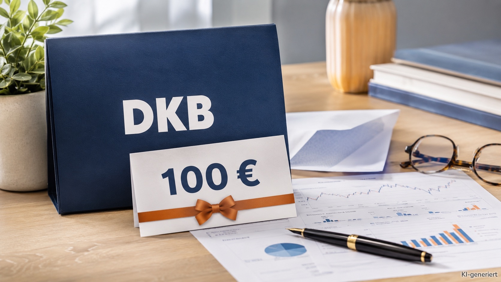 Die DKB vergibt an die ersten 10.000 Kunden, die bei Neueröffnung eines Depots alle Bedingungen erfüllen, eine Prämie.