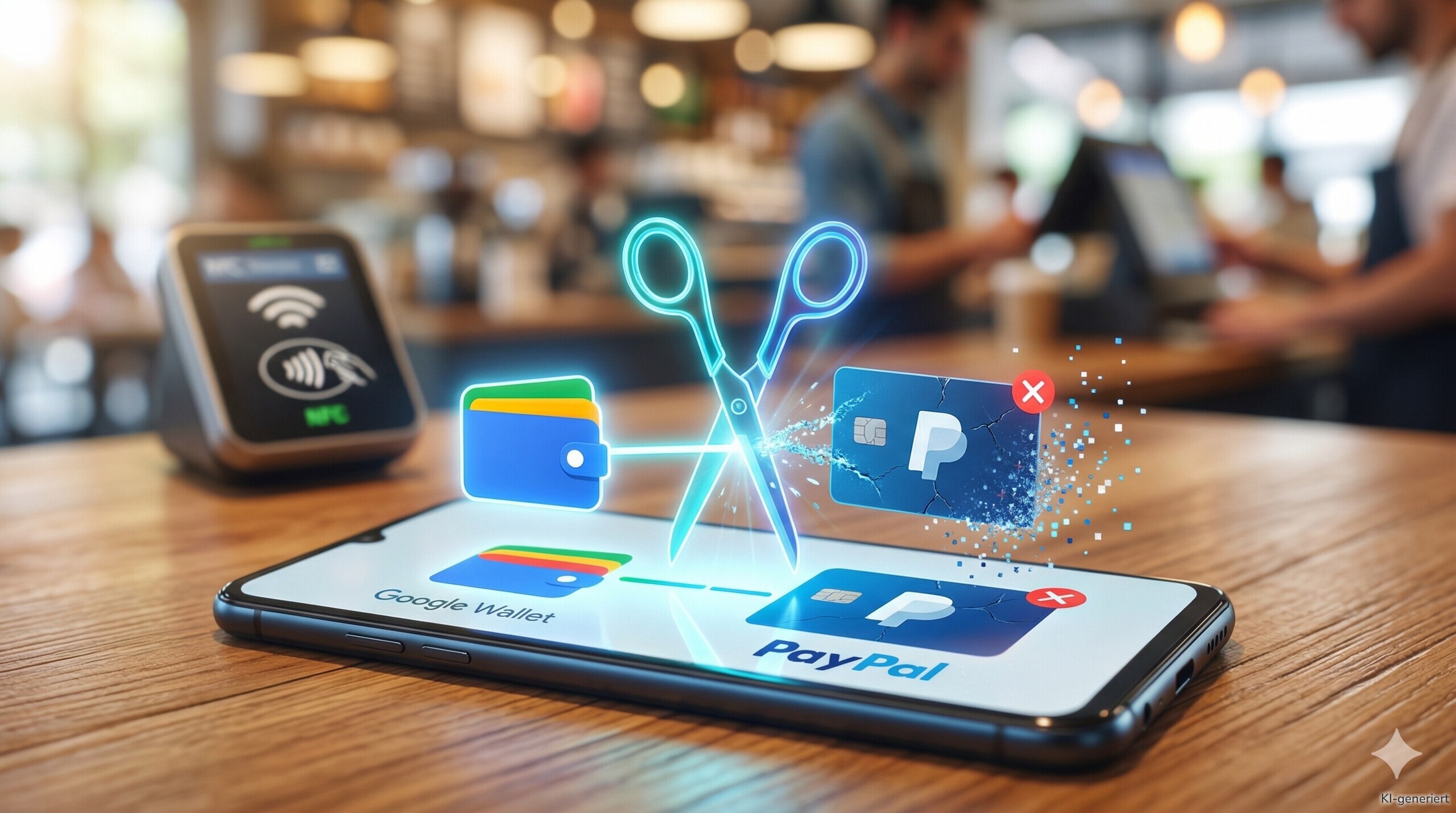 Die Wege von PayPal und Google Wallet trennen sich