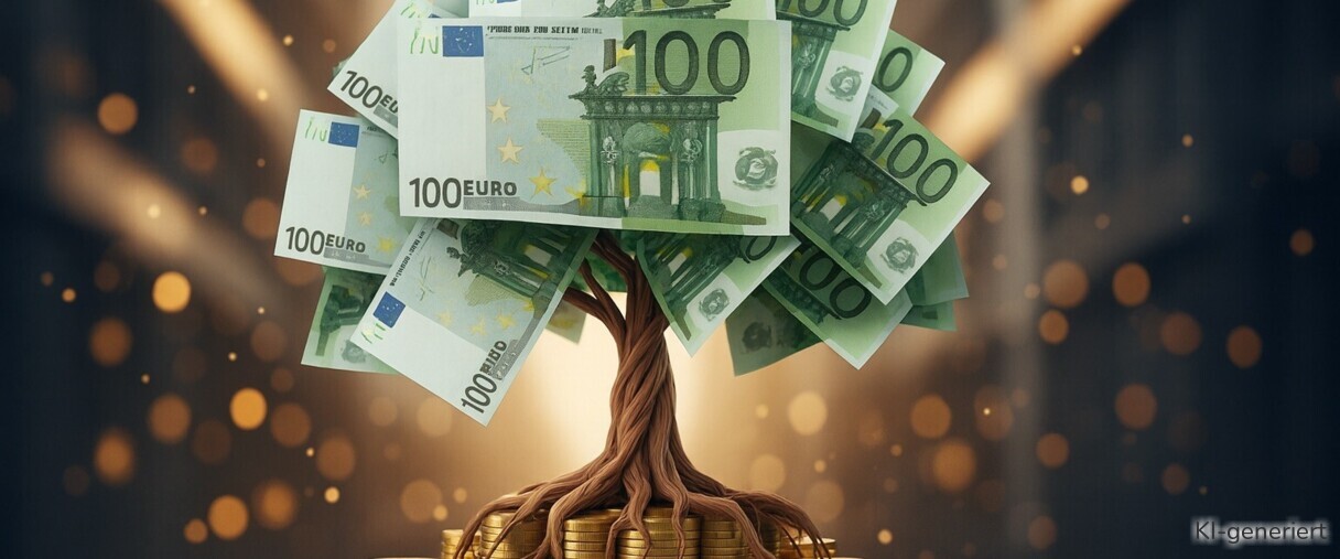 Geld vermehren.